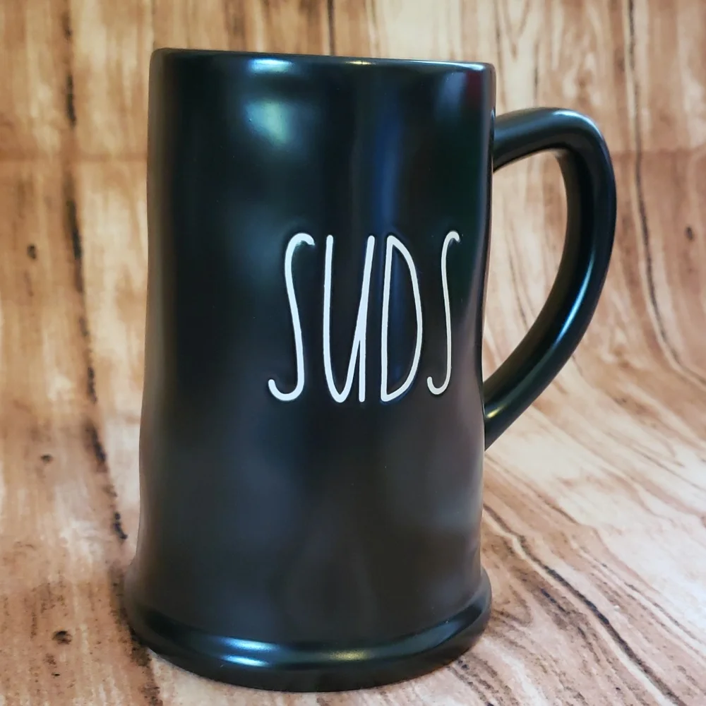 Black Rae Dunn Suds Mug/Stein.